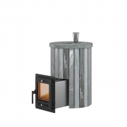 Печь для бани Эверест "Steam Master 18 INOX" Ламель Талькохлорит, S-20