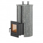 Печь для бани Эверест "Steam Master" 44 ЧУГУН Ламель Талькохлорит, S-20