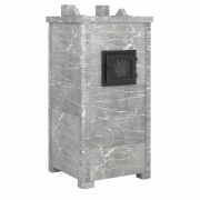 Печь Эверест "Легкий пар Профи" каменка «по-серому», Талькохлорит, S-50 мм Б/В