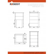 Печь для бани Эверест "Steam Master" 44 НЕРЖ. (320М) Амфиболит, S-40