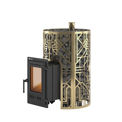 Печь для бани Эверест "Steam Master" GALAXY 18 (310) ЧУГУН GOLD Печь для бани Эверест "Steam Master" GALAXY 18 (310) ЧУГУН GOLD