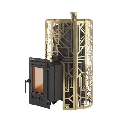 Печь для бани Эверест "Steam Master" GALAXY 24 (310) ЧУГУН GOLD Печь для бани Эверест "Steam Master" GALAXY 24 (310) ЧУГУН GOLD