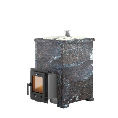 Печь для бани Эверест "Steam Master 18 INOX" Амфиболит, S-40 Печь для бани Эверест "Steam Master 18 INOX" Амфиболит, S-40