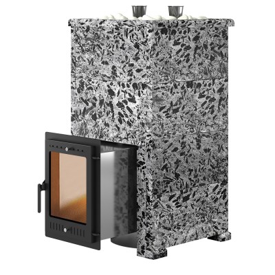 Печь для бани Эверест "Steam Master 44 INOX" Пироксенит Элит, S-40 Печь для бани Эверест "Steam Master 44 INOX" Пироксенит Элит, S-40