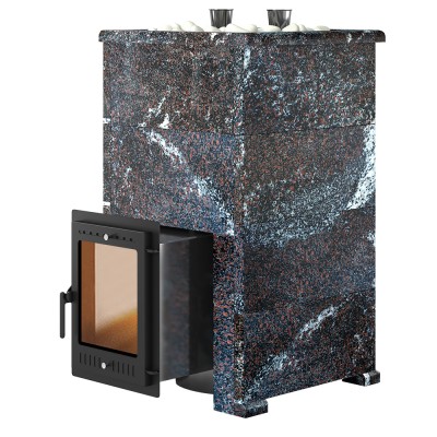 Печь для бани Эверест "Steam Master 60 INOX" Амфиболит, S-40 Печь для бани Эверест "Steam Master 60 INOX" Амфиболит, S-40