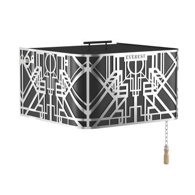 Обливное устройство EVEREST BLACK "GALAXY" INOX 35л Обливное устройство EVEREST BLACK "GALAXY" INOX 35л