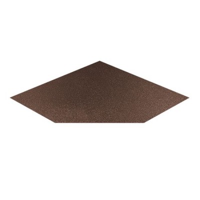 Лист напольный угловой 1100*1100*1,5 медь Лист напольный угловой 1100*1100*1,5 медь