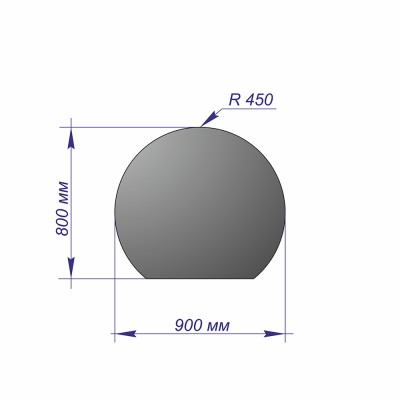 Лист напольный 900*800*1,5 R450 антрацит Лист напольный 900*800*1,5 R450 антрацит