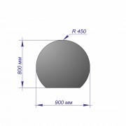 Лист напольный 900*800*1,5 R450 медь