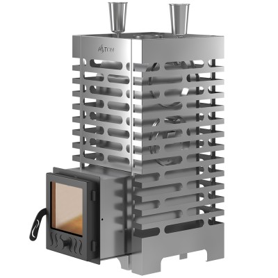 Печь для бани ASTON 20 INOX стекло Печь для бани ASTON 20 INOX стекло