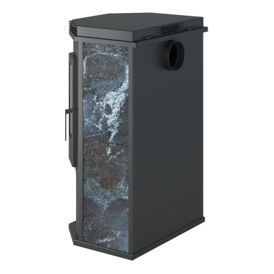 Печь-Камин ASTON 12 кВт (200 м3) Призматик с плитой (Амфиболит) Печь-Камин ASTON 12 кВт (200 м3) Призматик с плитой (Амфиболит)