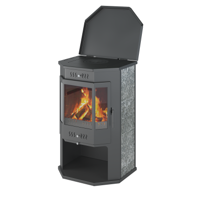 Печь-Камин ASTON 12 кВт (200 м3) Призматик с плитой (Пироксенит Элит) Печь-Камин ASTON 12 кВт (200 м3) Призматик с плитой (Пироксенит Элит)