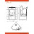 Печь-Камин ASTON 11кВт (180 м3) угловой Ø 150мм Амфиболит Печь-Камин ASTON 11кВт (180 м3) угловой Ø 150мм Амфиболит