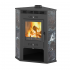 Печь-Камин ASTON 11кВт (180 м3) угловой Ø 150мм Амфиболит Печь-Камин ASTON 11кВт (180 м3) угловой Ø 150мм Амфиболит