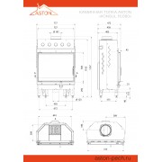 Каминная топка ASTON KONSUL 16.680