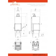 Каминная топка ASTON PREZIDENT 10.540 LIFT