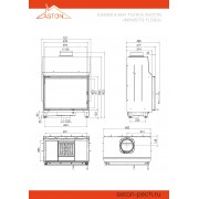 Каминная топка ASTON MINISTR 11.590
