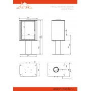 Печь-Камин ASTON SOVETNIK