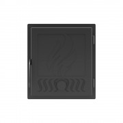 Дверь печная ASTON Антрацит