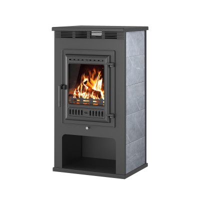 Печь-Камин ASTON 11кВт (180 м3) Ø150мм (Чугунная дверь) Печь-Камин ASTON 11кВт (180 м3) Ø150мм (Чугунная дверь)