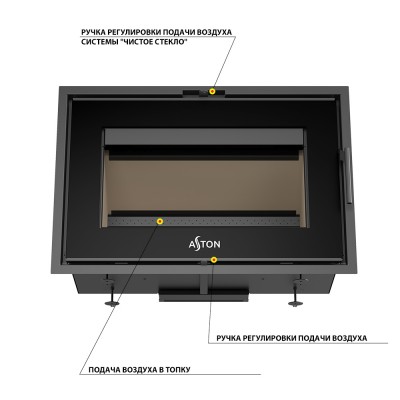 Каминная топка ASTON SENATOR 14.870 new Каминная топка ASTON SENATOR 14.870 new