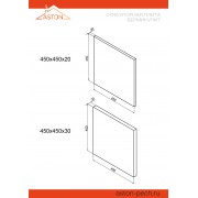 Огнеупорная плита Вермикулит 450х450х20мм (в упаковке)