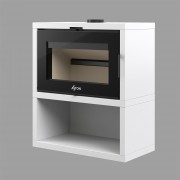 Печь-Камин ASTON SENATOR WHITE