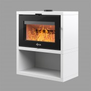 Печь-Камин ASTON SENATOR WHITE