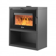 Печь-Камин ASTON SENATOR BLACK