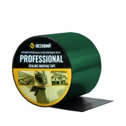 Лента алюмобитумная кровельная ВЕЗУВИЙ Зеленая (10см*10м)