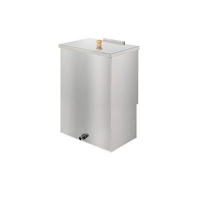 Бак нерж. навесной 30л (AISI 439) для печи Сенсация 16 «АКВА» Бак нерж. навесной 30л (AISI 439) для печи Сенсация 16 «АКВА»