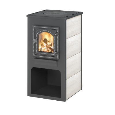 Камин ЭТНА (ДТ-4С) с плитой Ø115мм Камин ЭТНА (ДТ-4С) с плитой Ø115мм