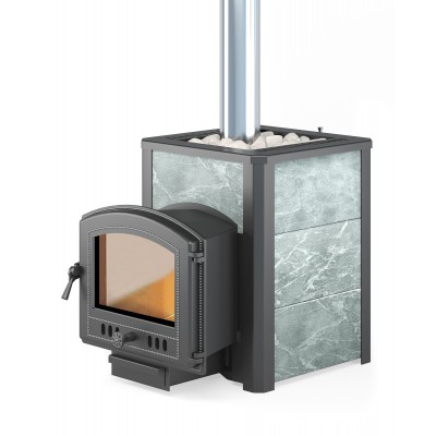 Печь ВЕЗУВИЙ Легенда 16 (224) талькохлорит Печь ВЕЗУВИЙ Легенда 16 (224) талькохлорит