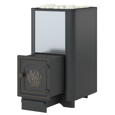 Печь ВЕЗУВИЙ Сенсация 28 Антрацит (ДТ-4) Печь ВЕЗУВИЙ Сенсация 28 Антрацит (ДТ-4)