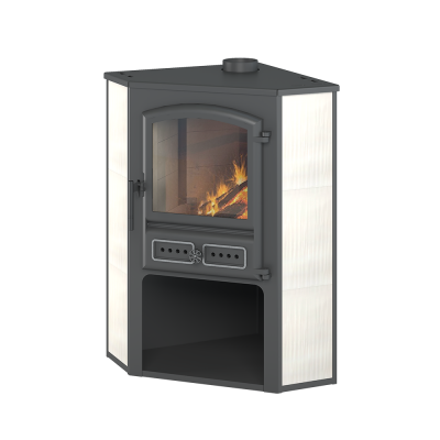 Камин ЭТНА (БКД) угловой "Бежевый" Ø 115мм Камин ЭТНА (БКД) угловой "Бежевый" Ø 115мм