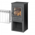 Камин ЭТНА (БКД) с плитой и т/о "Антрацит" Ø115мм Камин ЭТНА (БКД) с плитой и т/о "Антрацит" Ø115мм