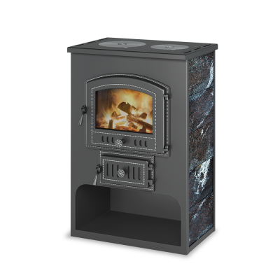 Печь-Камин ВЕЗУВИЙ ПК-03 (224) с плитой "Везувий В3", амфиболит 12 кВт (200 м3) Ø150мм Печь-Камин ВЕЗУВИЙ ПК-03 (224) с плитой "Везувий В3", амфиболит 12 кВт (200 м3) Ø150мм
