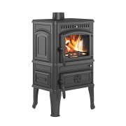 Печь-камин Везувий ЛВ-12С "Антрацит"