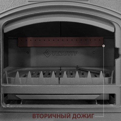 Печь-камин Везувий KZ-14 "Антрацит" Печь-камин Везувий KZ-14 "Антрацит"