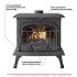 Печь-камин Везувий HR-15 "Антрацит" Печь-камин Везувий HR-15 "Антрацит"