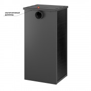 Камин ЭТНА (БКД) "Антрацит" Ø 115мм