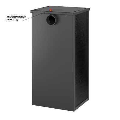 Камин ЭТНА (БКД) "Антрацит" Ø 115мм Камин ЭТНА (БКД) "Антрацит" Ø 115мм