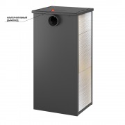 Камин ЭТНА (БКД) "Бежевый" Ø 115мм