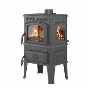 Печь-камин Везувий LV-12РS "Антрацит"