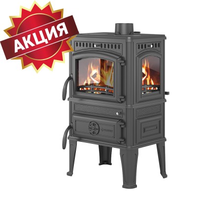 Печь-камин Везувий LV-12РS "Антрацит" Б/У Печь-камин Везувий LV-12РS "Антрацит" Б/У