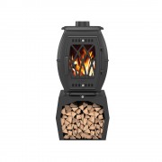 Печь-камин Везувий BX-09М "Антрацит" Б/У