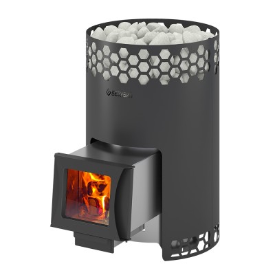 Печь для бани Везувий "Чёрная Пчёлка 20 С" НЕРЖ. Печь для бани Везувий "Чёрная Пчёлка 20 С" НЕРЖ.