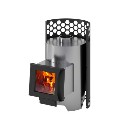 Печь для бани Везувий "Чёрная Пчёлка С" НЕРЖ. Печь для бани Везувий "Чёрная Пчёлка С" НЕРЖ.