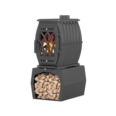 Печь-камин Везувий ВХ-09М "Антрацит" Печь-камин Везувий ВХ-09М "Антрацит"