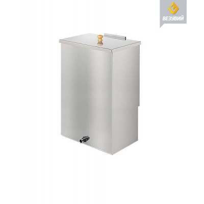 Бак нерж. навесной 40л (AISI 439) для печи Сенсация 22 «АКВА» Бак нерж. навесной 40л (AISI 439) для печи Сенсация 22 «АКВА»